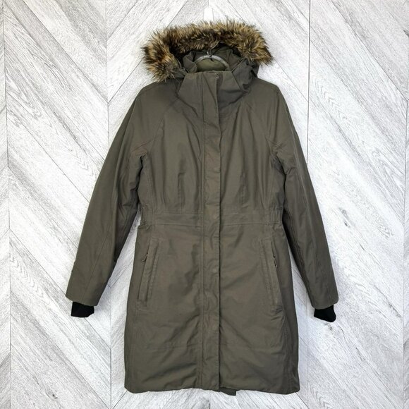 The North Face 550 Arctic Parka Womens Size Medium Dryvent Down Fill Winter Coat - Picture 1 of 10